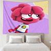 Jelly Jamm Print Tapestry, Backdrop, Easy Setup, Ideal for Bedroom, Office & Living Room, with Aesthetic Wall Hanging Decor.