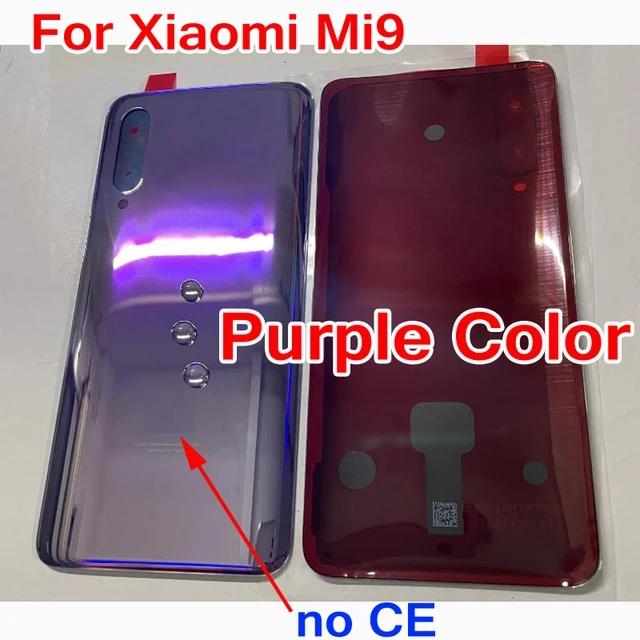 Best For Mi9SE Mi9 Mi8 Glass Back Battery Cover Housing Door Rear Case For Xiaomi 8 9 Mi9 SE Mi 9SE M9SE Phone Lid with Adhesive
