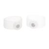 Healthy Slimming Silicone Magnetic Toe Rings - a Pair (translucent White)
