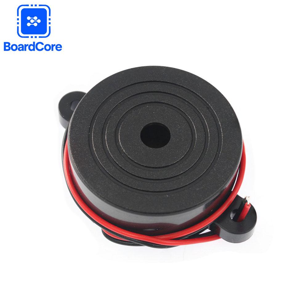 5/10 ШТ. Активный зуммер DC3-24V Длительный непрерывный звуковой сигнал Тревожный звонок 42*16 мм Мини-активные пьезоэлектрические зуммеры с высоким децибелом, для Arduino