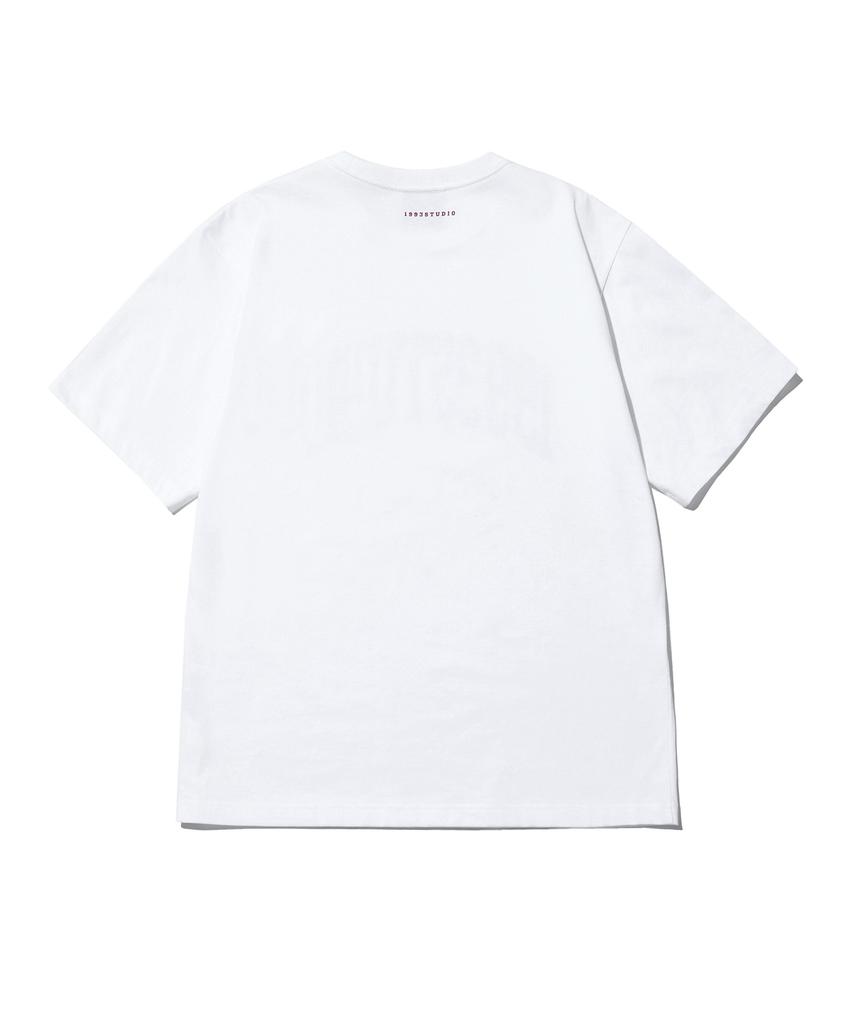 1993STUDIO Authentic Arch Logo T-Shirt_White