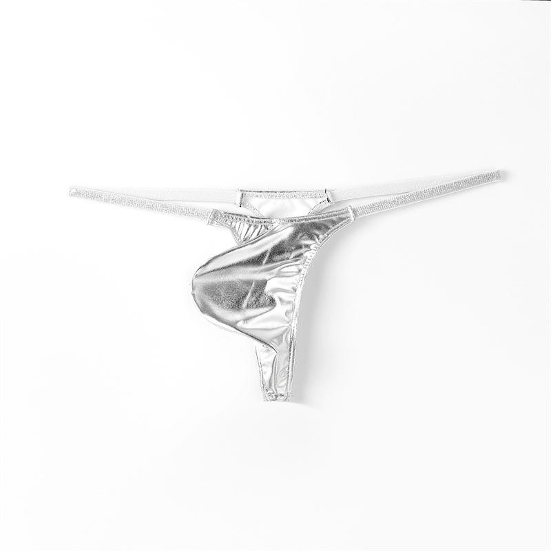 Мужские стринги с мешочком для возбуждения, с низкой посадкой, сексуальные, с узким бедром, тонкое мужское сексуальное нижнее белье