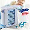 7 Day Weekly Daily Large Pill Box Medicine Organizer Storage Dispenser Flowe