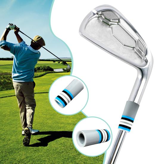 Наконечники для клюшек для гольфа, плоские наконечники для клюшек для гольфа, цветные наконечники для клюшек для гольфа, подходят для конических стальных валов диаметром 0,355 дюйма