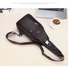 Men's Genuine Leather Crossbody Chest Bag - Trendy & Casual Small Backpack