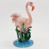 Фламинго эмалевая шкатулка для украшений ремесленные подарки для дома безделушки кольцо шкатулка