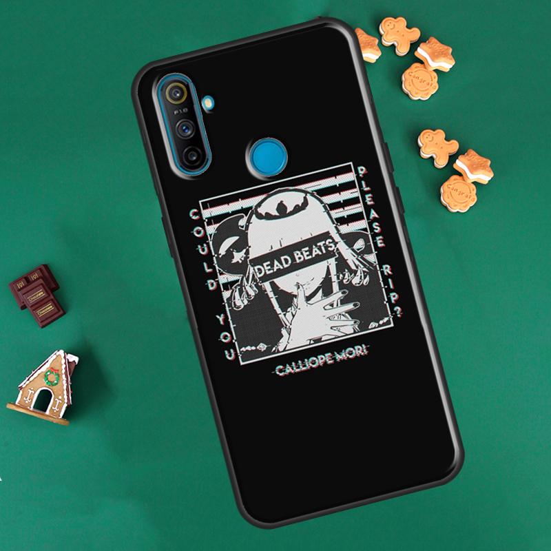 Чехол Mori Calliope Hololive для OnePlus 10 Pro 9 Pro 8T 9R Nord2, чехол для Realme 8i 9i 8 Pro C21 GT Neo 2 Master