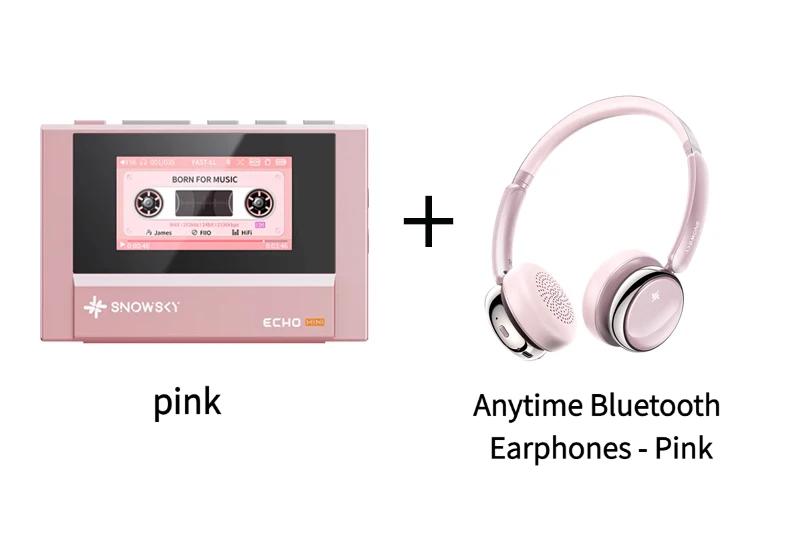 FiiO SnowSky Echo Mini High-Definition Color Screen True Bluetooth MP3 Player Pure Music Player 15-hour playback Headphone gift