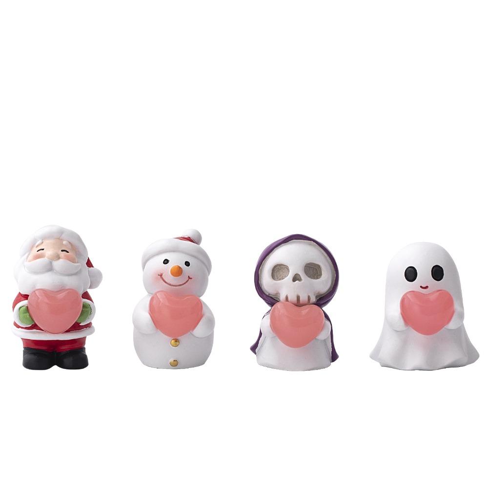 Kreative Weihnachtsmann Schneemann Geist Bastelarbeiten Ornamente Nische Heim Schreibtisch Dekoration Geschenke