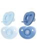 Philips AVENT Philips Shape Pacifier Соска-пустышка Сердце месяцев Набор из 2 шт. Light 0-3 (Синий + Синий)