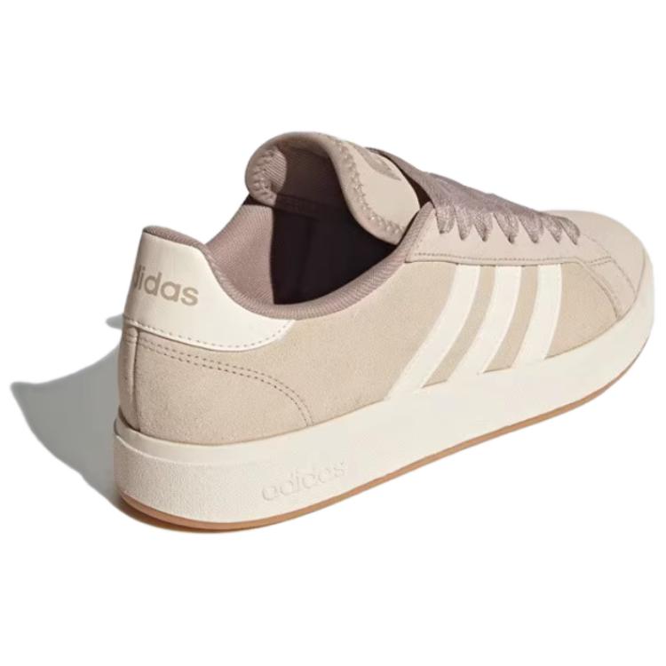 Adidas Grand Court Base 00s Wonder Beige Women Sneakers Cream Off-White Grey JR7076