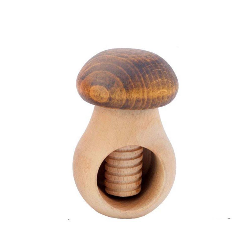 Manual Walnuts Cracker Wooden Walnut Sheller Retro Mushroom Nutcracker  Almond