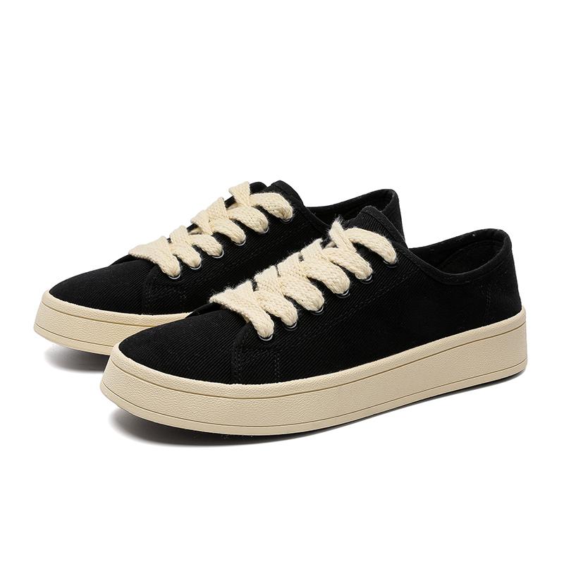 Модная мужская обувь Повседневная парусиновая обувь Дышащие балетки Повседневная мужская вулканизированная обувь Кроссовки для ходьбы Однотонные кеды Низкий верх