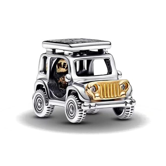 New Copper Car Motorcycle Bicycle Airplane Sunglasses Exquisite Charm Beads Fit For Original Bracelets Diy Women'S Jewelry