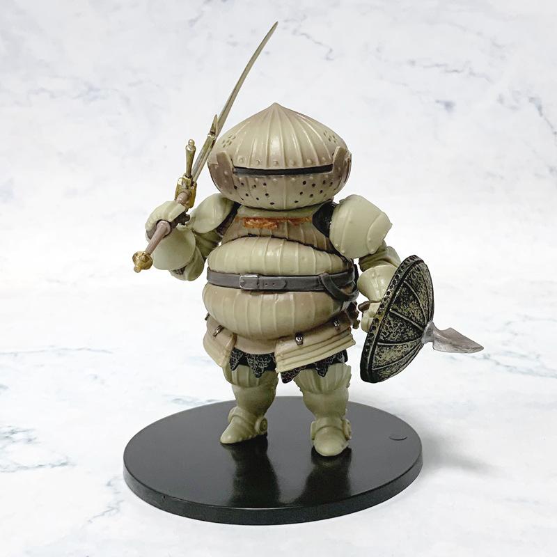 12 см Фигурка Зигмюллера из Катарины DARK SOULS Рыцарь Каталины Зигмюллер Мультяшная Игровая Q-версия Модель Украшение Подарки на День Рождения