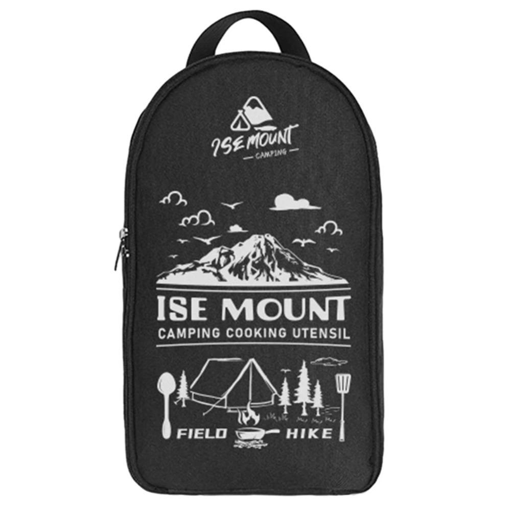 Hiking Utensil Set Storage Bag Picnic BBQ Tableware Organizer 2024 Cookware Carrying Case