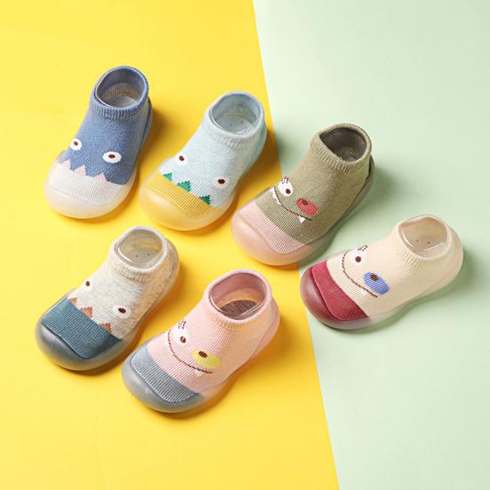 Infant Cartoon Pattern Non-slip Breathable Cotton Baby Toddler Walking Shoe