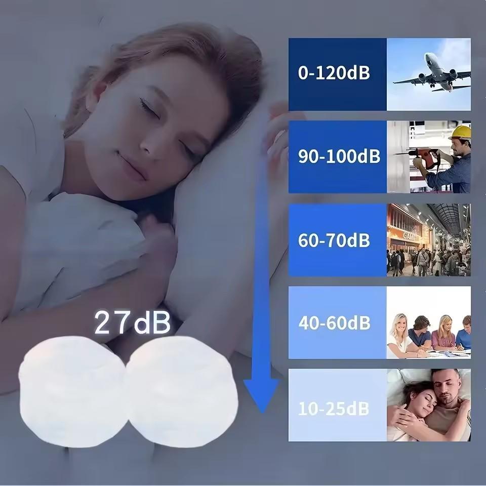 Мягкие силиконовые беруши восковые беруши многоразовые шумоподавляющие гелевые беруши водонепроницаемые наушники для сна полетов плавания