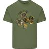 Steampunk Shamrock Unisexs Light Cotton TShirt