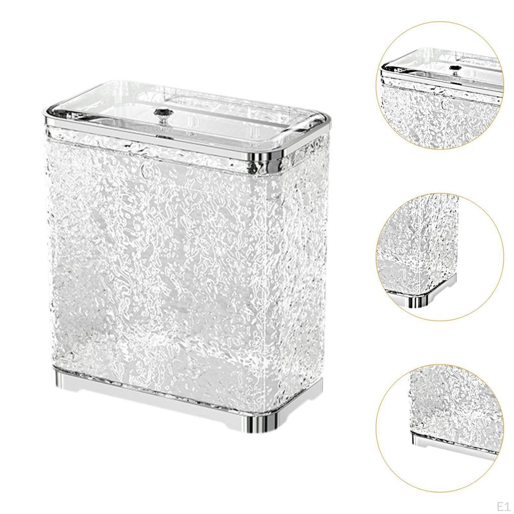 Компактное кухонное мусорное ведро с безопасным закрытием для организации шкафа