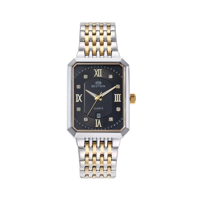 Simple Square Calendar Watch Highend Quartz Watch