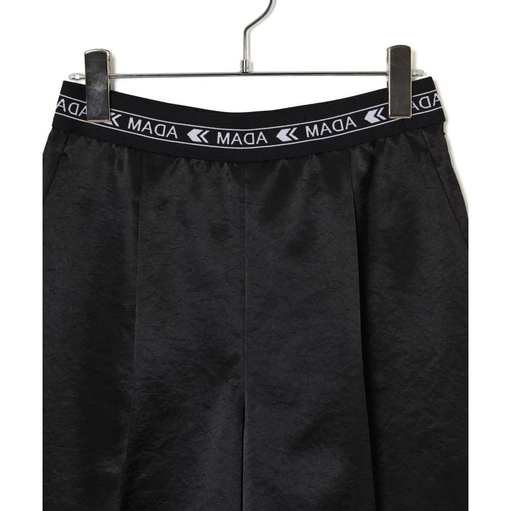 Et Rope Shorts Waist Logo Satin Shorts GAS03230 White [Adam Femme] [Sustainable] Women's (12)