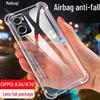 Прозрачный противоударный чехол из ТПУ для телефона OPPO A36