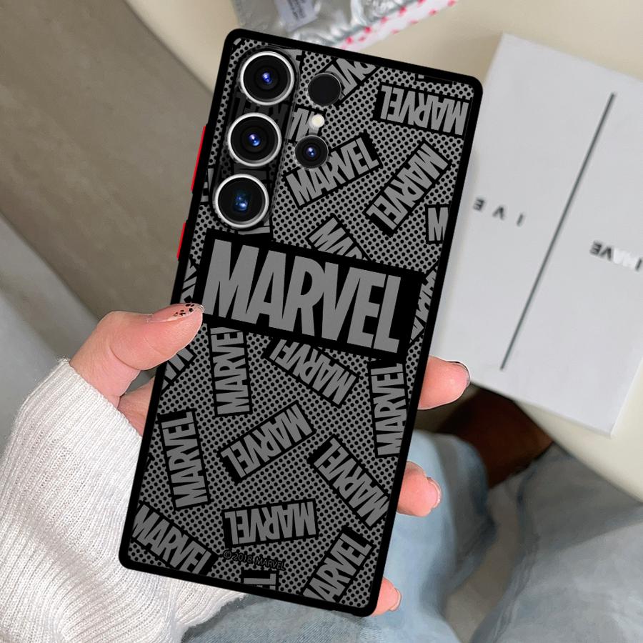 Чехол с логотипом героя Marvel для Samsung Galaxy S26 S24 Plus Note 20 10+ S25 Ultra S21 S20 S23 FE S22 Funda Чехол для телефона