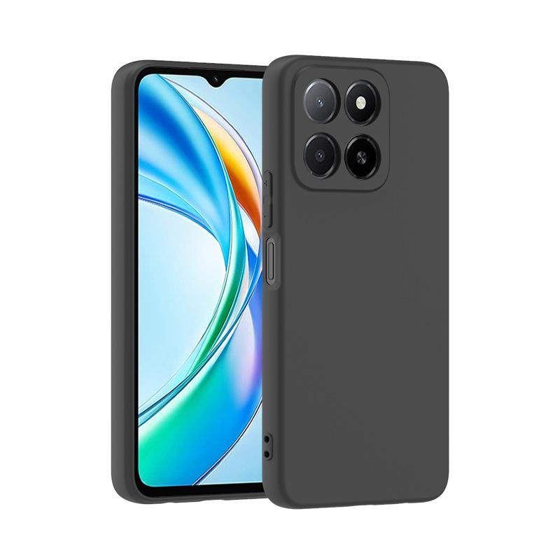 For Honor 200 Smart Case Black Matte Slim Soft TPU Back Phone Cover for Honor X8C X7C X9C Smart Cases Honor200 Pro Lite Bumper