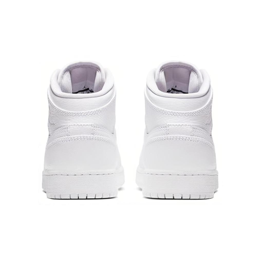 Jordan 1 Mid Triple White 2019 GS 554725-129