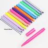12pcs Fluorescent Highlighters Neon Colors Quick-Drying Chisel Tip Stain-Free Highlighters for School Office Supplies