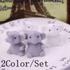 2 шт./компл. Mochi Squishy Elephant Squeeze Healing Fun Kids Kawaii Игрушка для снятия стресса Декор