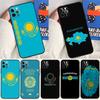 Чехол-арт с флагом Казахстана для iPhone 13 12 Mini SE 2020 SE 2022 6S 7 8 Plus X XR XS Max 11 12 13 Pro Max Capa