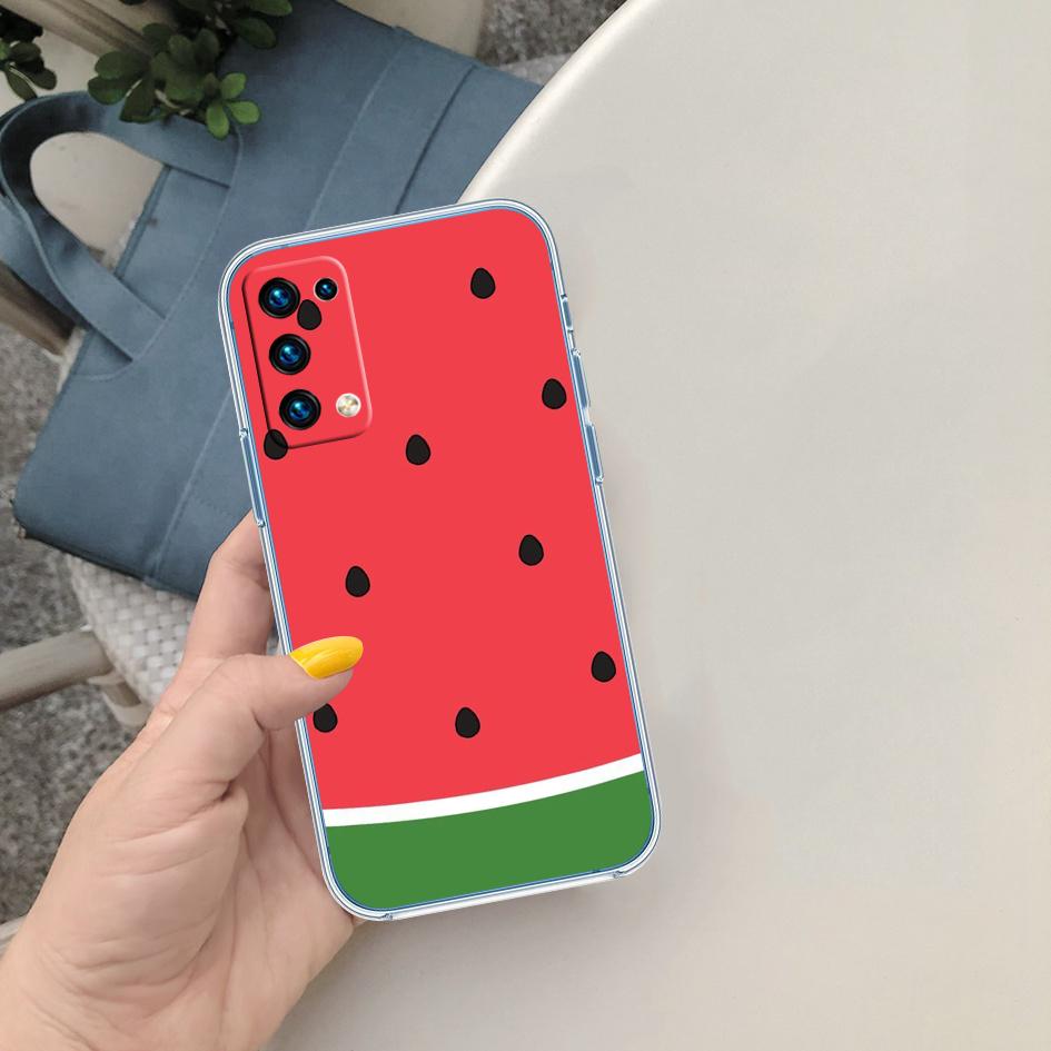 PP14 Мультяшный чехол для телефона с арбузом для Motorola Moto G40 G04 G05 One Ace Action Fusion + Plus Hyper Macro Vision Zoom