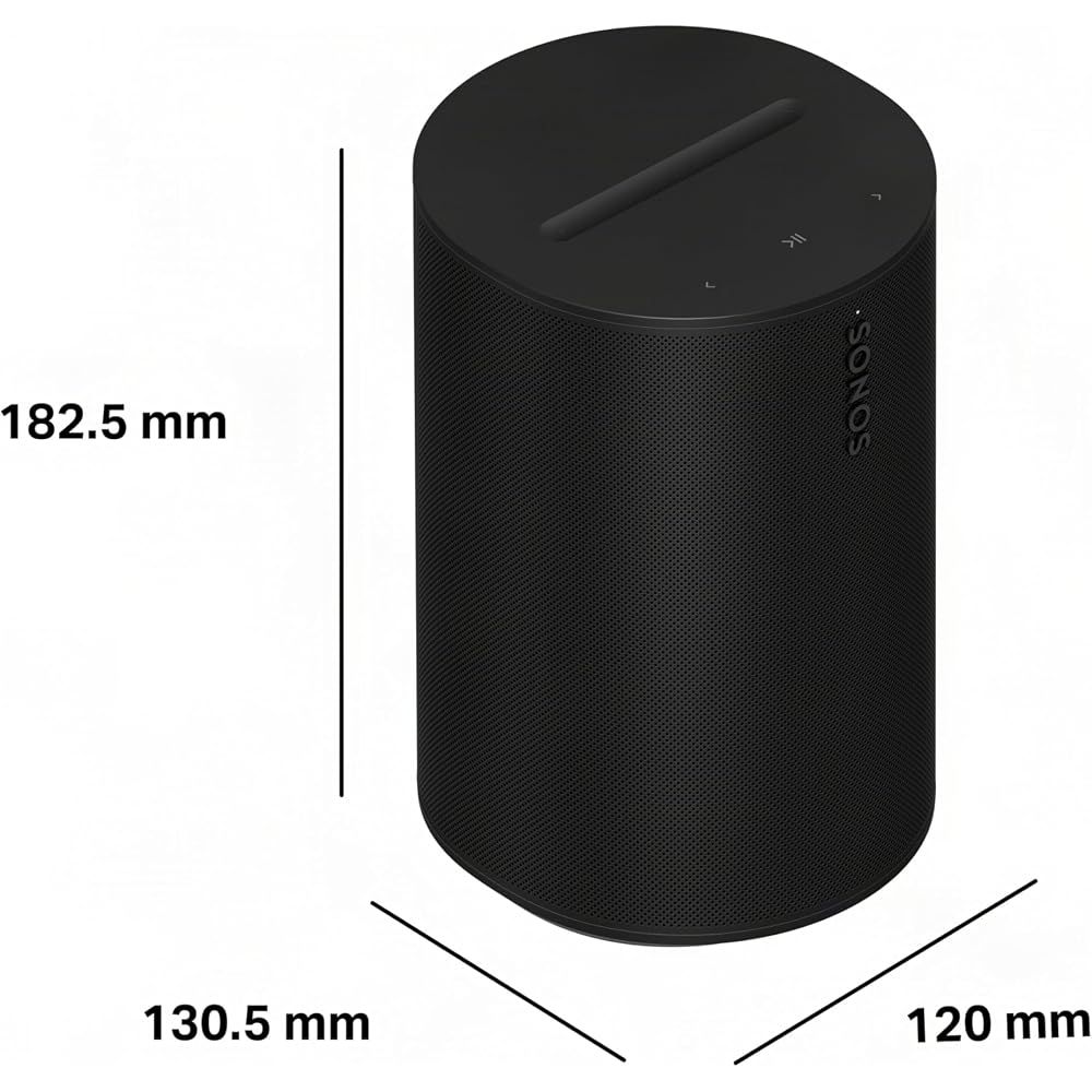Sonos Era 100 SL [VGP 2026 SUMMER Золотая награда] Совместимость со стереопарой Компактные колонки Surround для домашнего кинотеатра Задние колонки Wi-Fi Bluetooth 5.0 Беспроводные