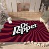 D-Dr Peppers Logo Floor Mat Rectangle Anti-slip Home Soft Badmat Front Door Indoor Outdoor Mat Welcome Doormat