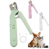 2-in-1 Dog Nail Clippers Trimmers LED Lights Pets Claw Trimmer High Quality Dog Nail Grinder  Cat