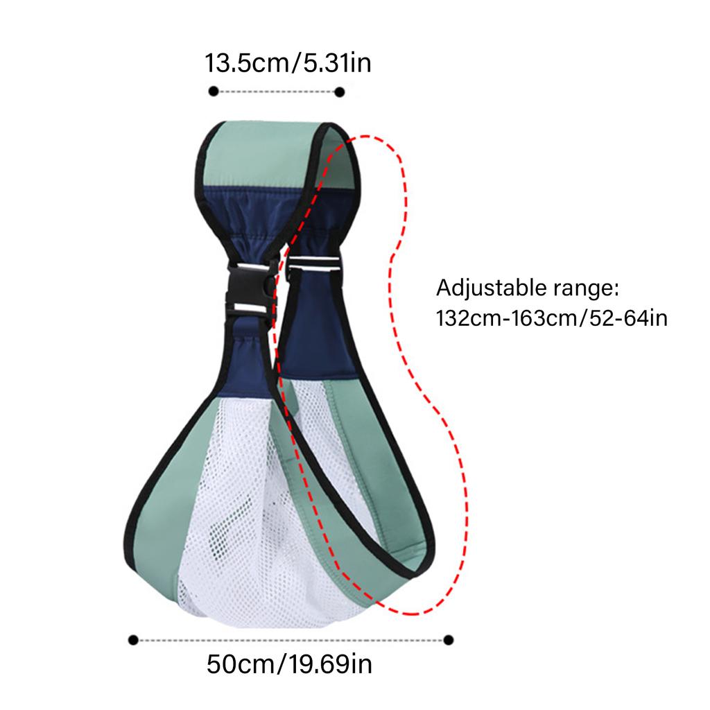 Легкий держатель для переноски ребенка, регулируемый по росту, мягкий, удобный, для новорожденных и малышей, поддерживающий слинг спереди