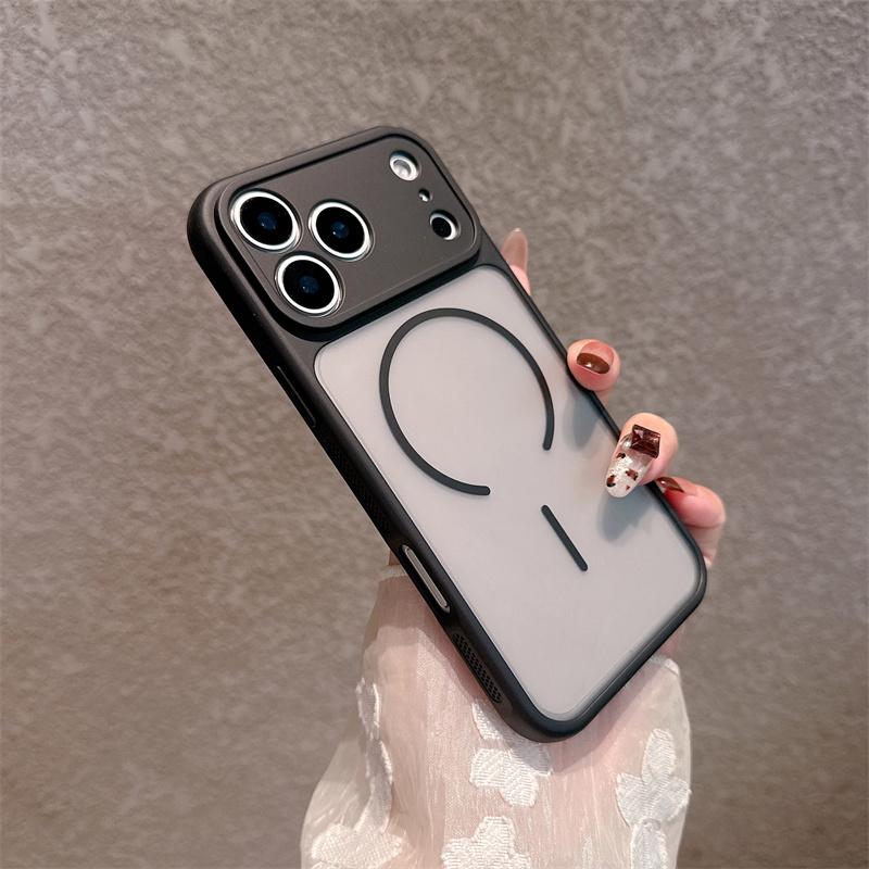 Магнитный чехол для телефона с теплоотводом Для iPhone 17 Air 16 15 14 Plus 13 12 11 Pro Max Для Magsafe Жесткая задняя крышка из ПК