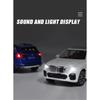 1/24 BMW X5 Литая под давлением модель из сплава внедорожника Серия «Звук и свет» Детская игрушка Детский подарок Подарок на день рождения Модный выставочный экспонат