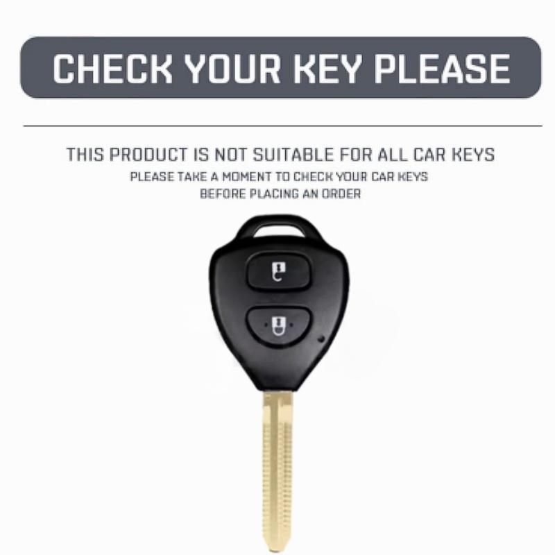 2 Buttons TPU Key Case Cover for TOYOTA Corolla Hilux Vitz Rav4 Aqua Camry Land Cruis Remote Key Shell Fob