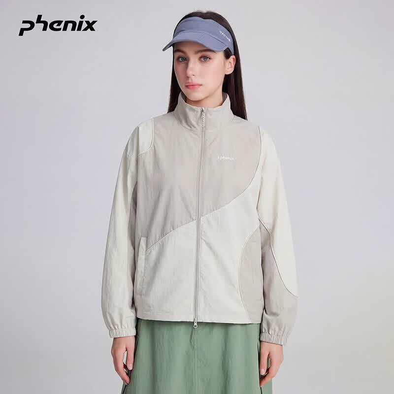 Унисекс Повседневная куртка Phenix+ 2026SS с цветовыми блоками