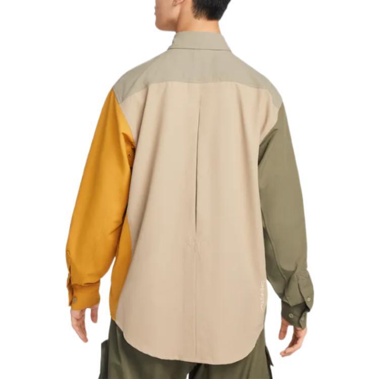 Nike ACG Dri-FIT UV Рубашка с длинным рукавом с несколькими карманами, Colorblock 1 DN3937-247