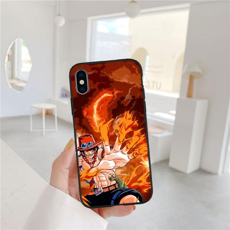 Чехол для телефона One Piece ACE Sabo Luffy из мягкого материала для Redmi Note 13 14 Pro+ Plus A3 A3X 13X 13C 13R 14S 14C 14R