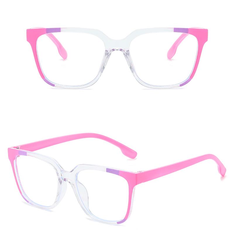 New Multi-Color Fashion Square Glasses Unisex Anti-Blue Light Eyewear