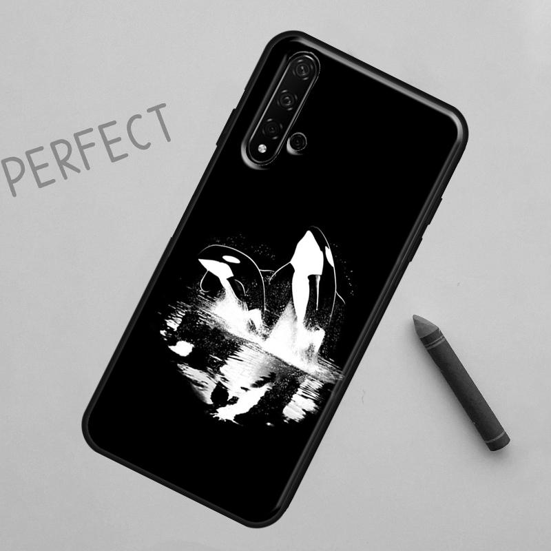 Косатка Орка Для Huawei Nova Y91 Y70 Y72 Y73 Y60 Y90 Y61 8i 7i 11i 12i 12s 9 10 SE P20 P30 P40 Lite Чехол