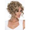 Brown Blonde Short Costume Wigs Curly for Women Natural Wig With Bangs Synthetic High Temperature Fiber Wig For Ladies Daily Use