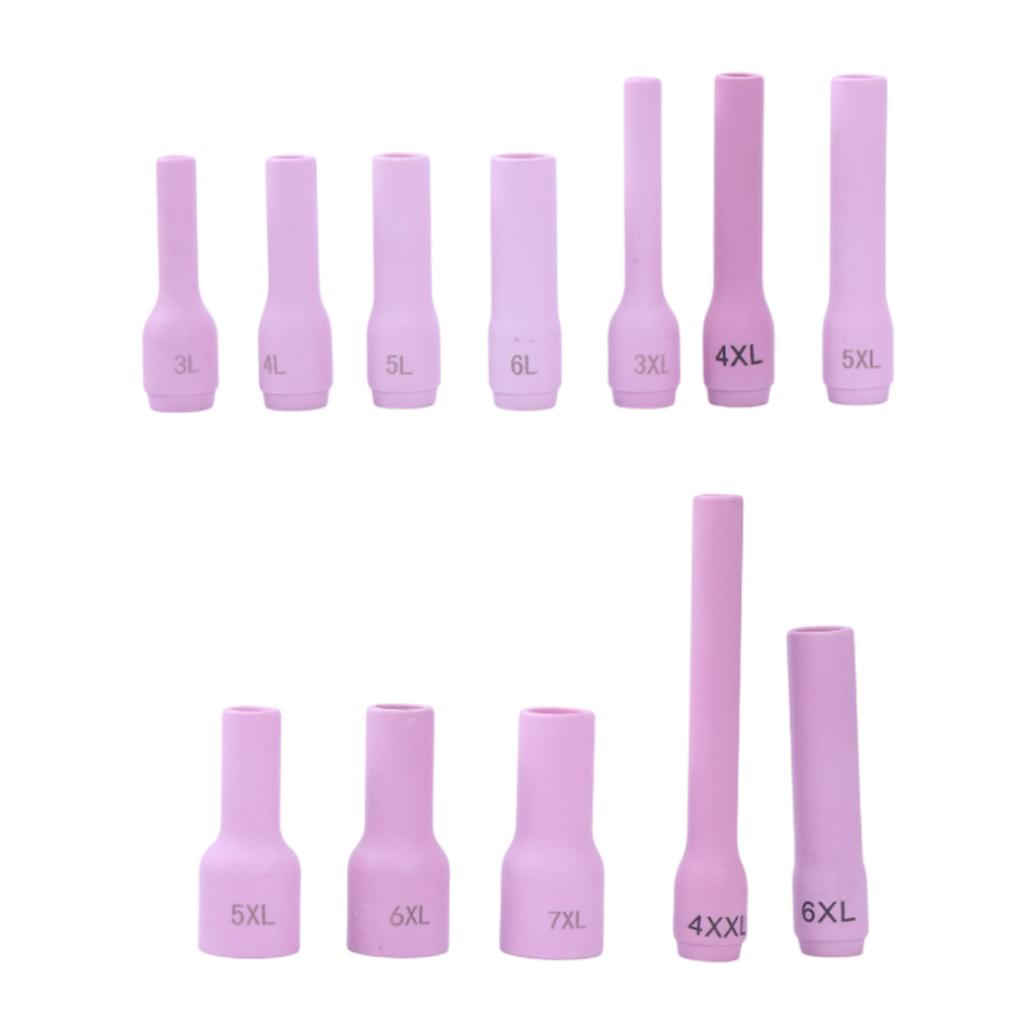 46 шт. укороченная линза для сварочной горелки TIG WP9 WP20 TIG задняя крышка цанговые корпуса запасной комплект прочные практичные аксессуары