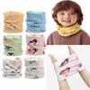 Windproof Coldproof Boys Girls Scarf Thickened Snood Cowl Tube Ski Snowing Scarf  Autumn Winter