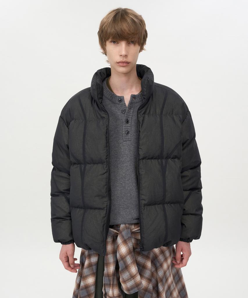Insilence Double Layered Down Jacket Black